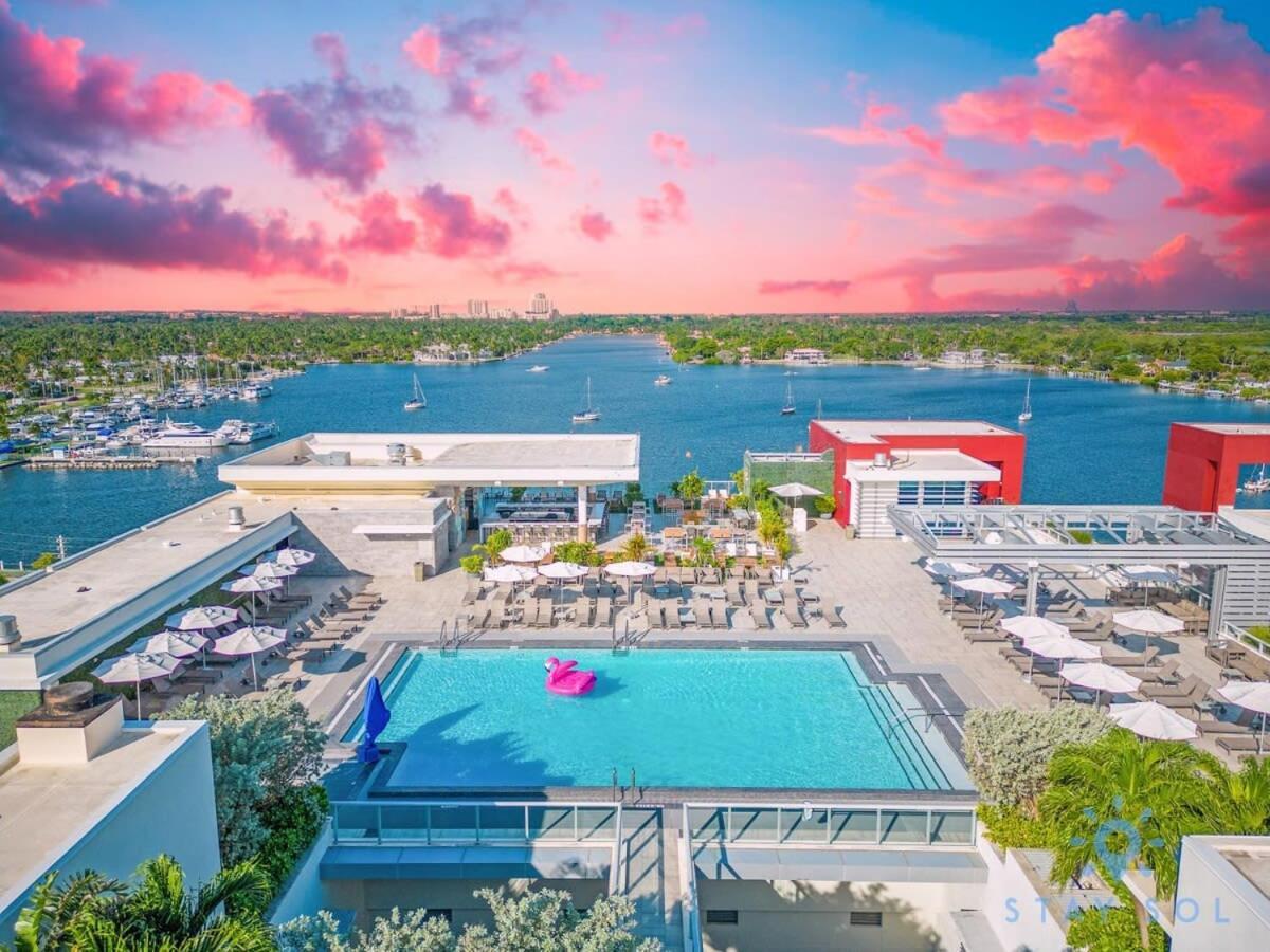 Rooftop Pool - Balcony - Hollywood Beach Broad - Walk Exterior foto