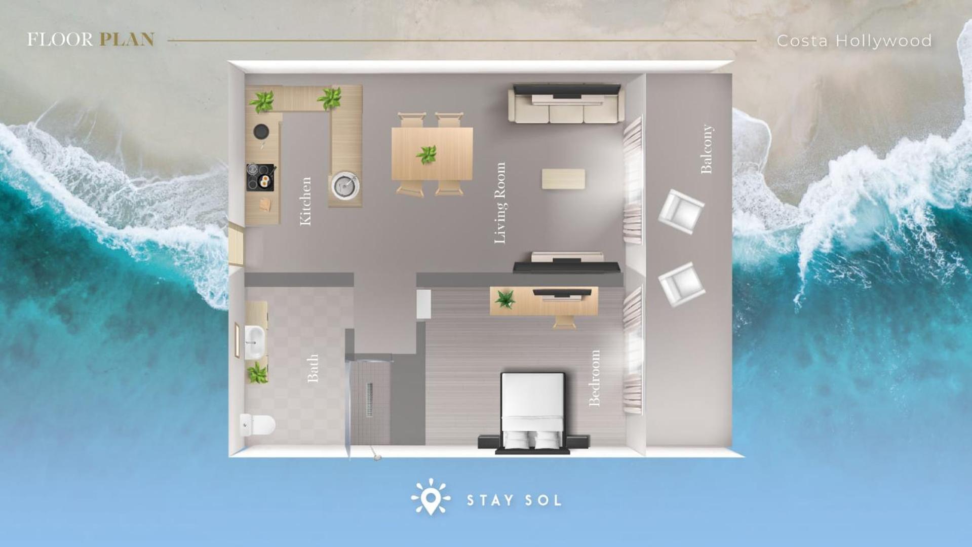 Rooftop Pool - Balcony - Hollywood Beach Broad - Walk Exterior foto